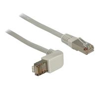 Delock 83516 RJ45 Cavo di rete, cavo patch CAT 5e S/FTP 2.00 m Grigio 1 pz.