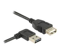 Delock 83551 Cavo USB USB 2.0 Spina USB-A, Presa USB-A 1.00 m Nero connettore a