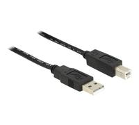 Delock 83557 Cavo USB USB 2.0 Spina USB-A, Spina USB-B 20.00 m Nero Certificato