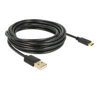 DELOCK 83669 - Delock cable USB 2.0 A male > C male 4 m