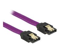 DeLOCK 83690 Cavo SATA 0,3 m Porpora