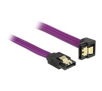 DeLOCK 83694 SATA Cable - SATA Cables (Purple)