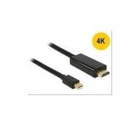 DeLOCK 83698 cavo e adattatore video 1 m Mini DisplayPort HDMI Nero (Delock HDMI-kabel - 1 m) NEW