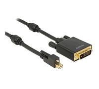 DELOCK 83726 - Cavo adattatore, da connettore mini DP 1.2 a connettore DVI 24+1
