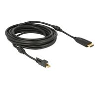 Delock 83732 5 m Mini DisplayPort HDMI Maschio Maschio Oro Cable mini