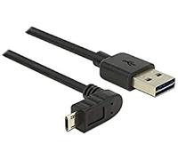 DeLOCK 83849 cavo USB 0,5 m USB A Micro-USB B Nero