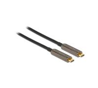 DELOCK 84122 - Cavo video USB-C™ ottico attivo (AOC), 4K 60 Hz, 20 m.