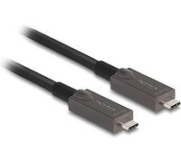 Cavo USB DeLOCK ottico attivo USB-C Video + Dati PD da 8 m (Delock - Type-C kabel 24 pin USB) [84147]