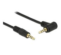 DeLOCK 84735 cavo audio 3.5 MM 0,5 m Nero