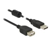 Delock 84885 Cavo USB USB 2.0 Spina USB-A, Presa USB-A 2.00 m Nero