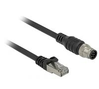 DeLOCK 84922 cavo di rete 1 m Cat5e S/FTP (S-STP) Nero