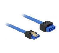 Delock 84975 - Prolunga SATA 6 Gb/s, 100 cm, con clip dorate