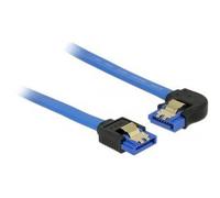 DeLOCK 84983 cavo SATA 0,2 m SATA 7-pin Nero, Blu