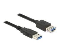 DeLOCK 85057 cavo USB USB 3.2 Gen 1 3.1 Gen 1 3 m USB A Nero (Delock Extension cable USB 3.0 - USB f) NEW