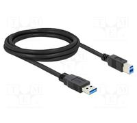 DeLOCK 85068 cavo USB USB 3.2 Gen 1 (3.1 Gen 1) 2 m USB A USB B Nero - Nouvo