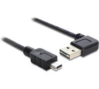 DeLOCK 85175 0,5 m USB A Mini-USB B männlich männlich schwarz Kabel USB - Kabel