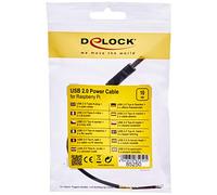 DeLOCK 85250 cavo USB 0,1 m USB A Nero