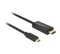 DELOCK 85258 - Spina USB C su spina HDMI, DP Alt Mode, 1 m