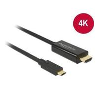 DeLOCK 85258 cavo e adattatore video 1 m USB tipo-C HDMI Nero (Delock - ekstern videoadapter - Parade) NEW