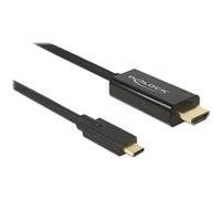 DELOCK 85291 - Spina USB C su spina HDMI, DP Alt Mode, 2 m