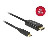DeLOCK 85292 cavo e adattatore video 3 m USB tipo-C HDMI Nero (Delock Kabel USB-C auf HDMI 4K 60Hz 3m)