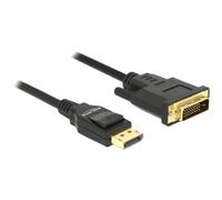 Delock 85314 3 m DisplayPort DVI-D Maschio Maschio Dritto Cavo DisplayPort 1.2