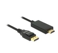 Delock 85317 2 m DisplayPort HDMI Maschio Maschio Dritto Cavo DisplayPort 1.2