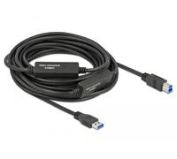 DeLOCK 85380 Cavo USB 10 m USB 3.2 Gen 1 (3.1 Gen 1) USB A USB B Nero - Nouvo