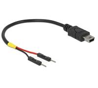 DeLOCK 85412 cavo USB 0,1 m Mini-USB B Nero