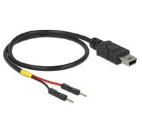 DeLOCK 85414 Cavo USB 0,3 m Mini-USB B Nero