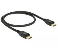 Delock 85506 0,5 m DisplayPort DisplayPort Maschio Maschio 3840 x 2160 Pixel