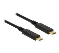 Delock 85531 1 m USB C USB C USB 3.2 Gen 2 (3.1 Gen 2) 10 Gbit/s Nero Gbps)