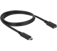 DeLOCK 85533 cavo USB USB 3.2 Gen 1 3.1 Gen 1 1 m USB C Nero (Delock USB Type-C forlngerkabel - U) NEW