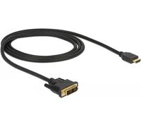 DeLOCK 85582 cavo e adattatore video 1 m HDMI tipo A Standard DVI-D Nero (Delock adapterkabel - 1 m) NEW