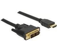 Delock HDMI to DVI 18+1 Cable Bidirectional Video Cable Adapter 3.0m 3,0 m