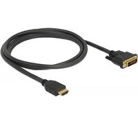 DeLOCK 85653 cavo e adattatore video 15 m HDMI tipo A Standard DVI Nero (Delock adapterkabel - 1.5 m) NEW