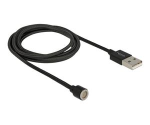 Delock 85724 1,1 m USB A USB 2.0 0,48 Gbit/s Nero Cavo dati e di ricarica