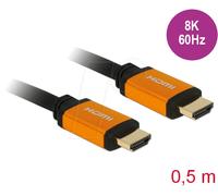 Delock 85726 0,5 m HDMI tipo A (Standard) HDMI tipo A (Standard) Compatibilità