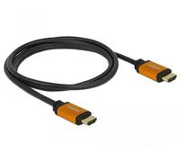 DeLOCK 85728 cavo HDMI 1,5 m HDMI tipo A [Standard] Nero, Oro (Delock HDMI-kabel - 1.5 m) NEW