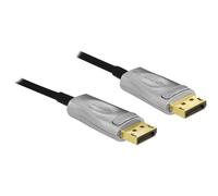 Delock 85886 15 m DisplayPort DisplayPort Maschio Maschio Oro Active Optical