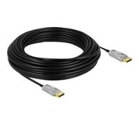 Delock 85888 25 m DisplayPort DisplayPort Maschio Maschio Oro Active Optical