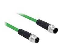 Delock 85920 5 m DIN EN 60811-C2-1 -40 70 °C Network cable M12 4 pin D-coded TPU