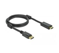Delock 85955 DisplayPort / HDMI Cavo Spina DisplayPort, Spina HDMI-A 1 m Nero