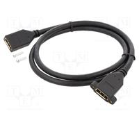 87100 cavo DisplayPort femmina, DisplayPort su entrambi i lati 1,2 L: 1 m DELOCK