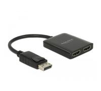 DeLOCK 87720 ripartitore video DisplayPort 2x HDMI