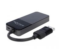 DELOCK 87737 - DisplayPort Adapter, DP Stecker auf 3x DP Buchse