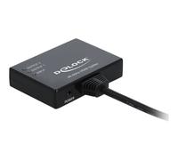 Delock 87747 HDMI 2x HDMI 3840 x 2160 Pixel Nero Plastica 4K Ultra HD Splitter 1