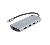 DELOCK 87767 - Docking Station/Replicatore di porte, USB tipo C, laptop