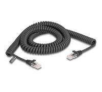 Delock 87994 RJ45 Cavo di rete, cavo patch CAT 5e 3.00 m Nero 1 pz.