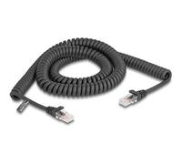 Delock 87994 RJ45 Cavo di rete, cavo patch CAT 5e 3.00 m Nero 1 pz.